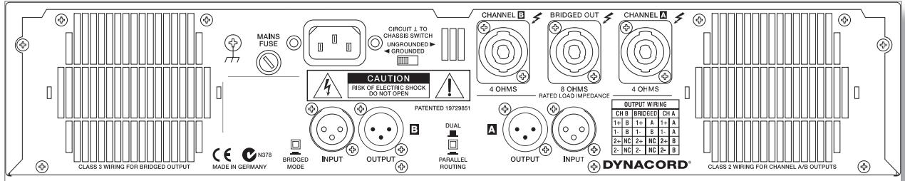 DYNACORD CL 800 - INSTALLATION NOTES - 10