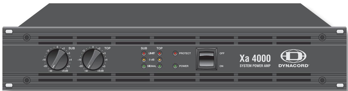 DYNACORD XA 4000 - AUFBAUHINWEISE FÜR AKTIV 2-WEG ANLAGEN - 8