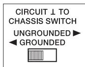 DYNACORD XA 4000 - GROUND-LIFT SWITCH - 1
