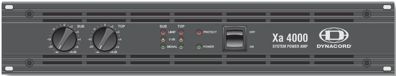 DYNACORD XA 4000 - INSTALLATIONSHINWEISE - 1