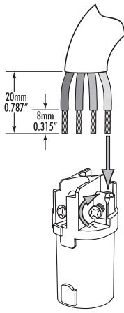 ROTEL RB-1092 - Câblage d'une prise speakon® - 2
