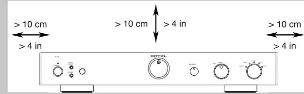 ROTEL RC-06 - WAARSCHUWING - 4