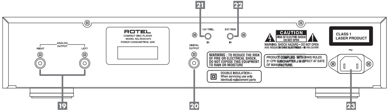 ROTEL RCD-1070 - Important Safety Instructions - 3