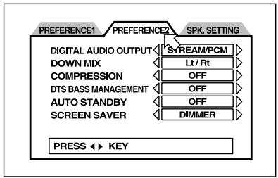 ROTEL RDV-1080 - How to Set Preferences - 2