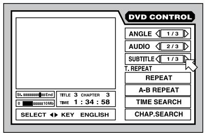 ROTEL RDV-1080 - From the On-Screen Display: - 1