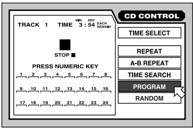 ROTEL RDV-1080 - To begin Program Play: - 1