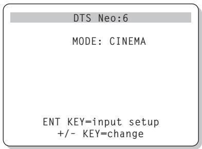 ROTEL RSP-1066 - Submenús DTS Neo:6 y DOLBY PRO LOGIC II - 1