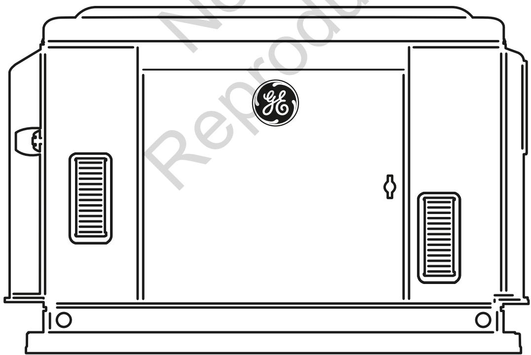 GE HOME NERATOR SYSTEMS - Operator's Manual - 1