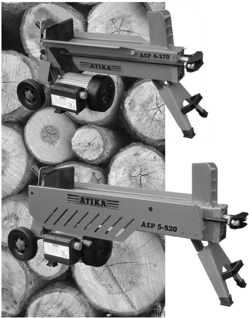 ATIKA ASP 4-370 - Štepač palivového dreva - 1