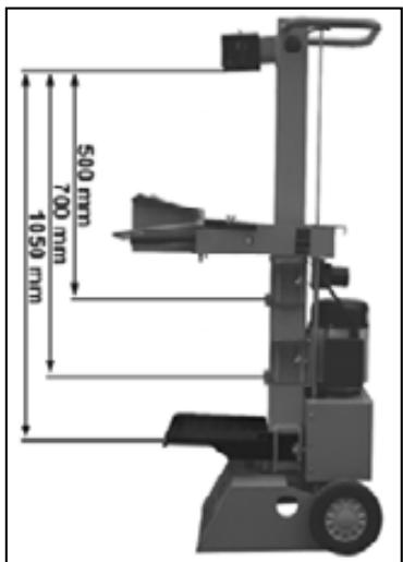 ATIKA ASP 8 N - Tischhöhe einstellen - 1