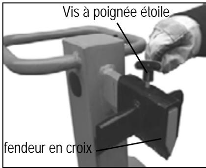 ATIKA ASP 8 N - Ajuster la croix de fendage - 1