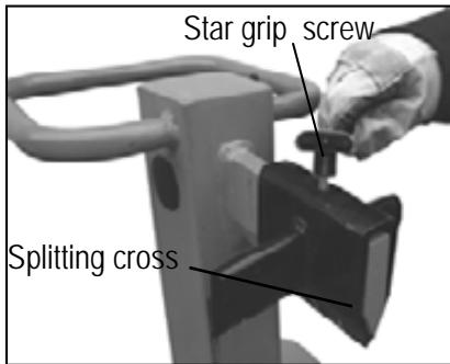 ATIKA ASP 8 N - Adjusting the splitting cross: - 1