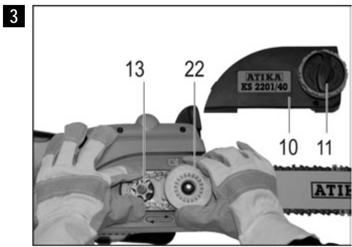 ATIKA KS 2001-40 - Chain saw - 3