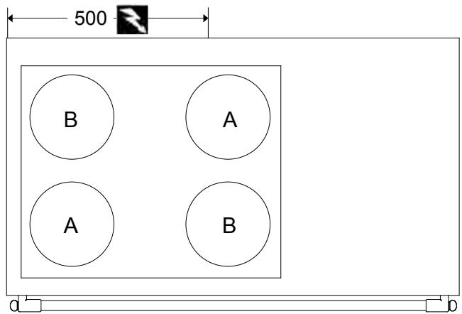 LACANCHE LG1131E - CHASSAGNE “ELECTRIQUE”: TABLE DE CUISSON ELECTRIQUE - 6