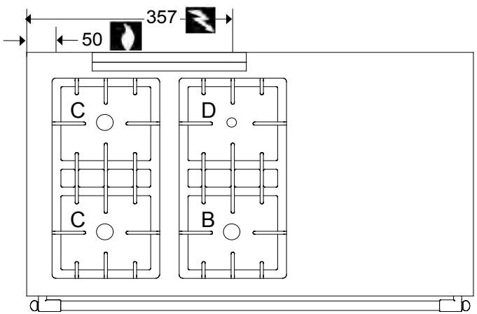 LACANCHE LG1131E - 4feuxgaz: - 1