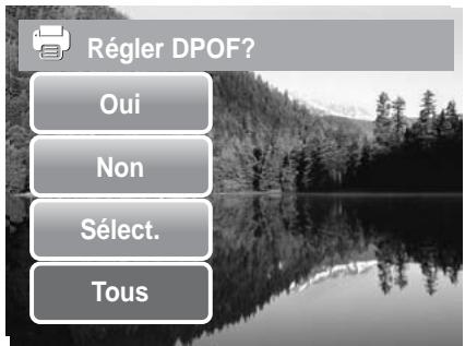 AGFAPHOTO OPTIMA 1338MT - Pour régler DPOF sur tous les fichiers - 3