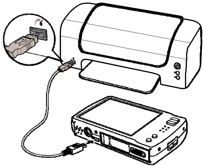 AGFAPHOTO OPTIMA 1338MT - Brancher l'appareil photo sur une imprimante - 1