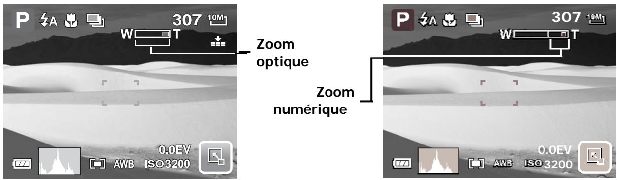 AGFAPHOTO OPTIMA 1338MT - Pour régler le zoom numérique : - 1