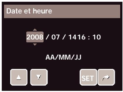 AGFAPHOTO OPTIMA 1338MT - Régler la date et l'heure - 1