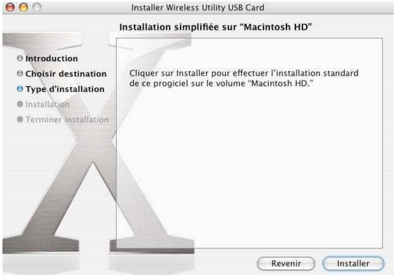 COMET LABS WN568 - Procédure d'installation sous MACOS x (10.3 ou supérieur) - 5