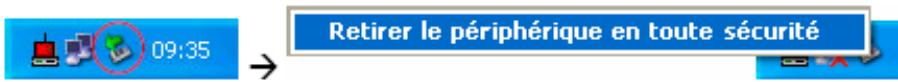 COMET LABS WN568 - Désinstallation sous windows XP - 1