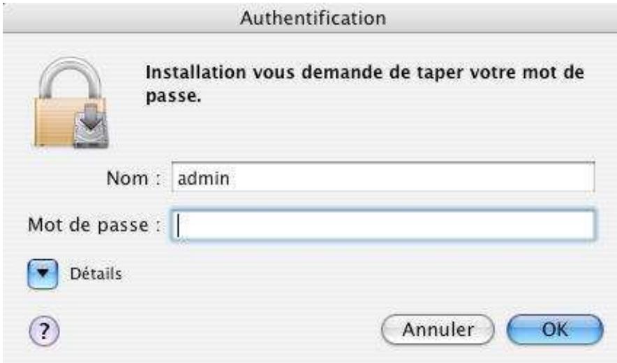COMET LABS WN568 - Procédure d'installation sous MACOS x (10.3 ou supérieur) - 6