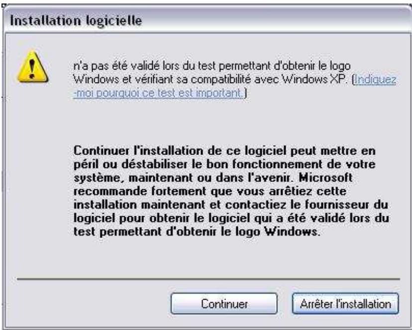 COMET LABS WN568 - Procédure d'installation sous windows XP - 1