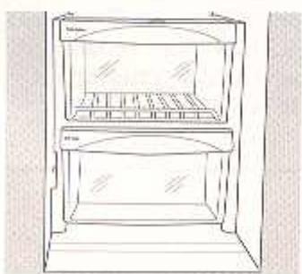 GE SIDE-BY-SIDE REFRIRATOR 20 - Bacs de rangement. - 1