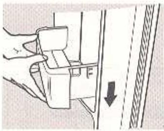 GE SIDE-BY-SIDE REFRIRATOR 20 - Changement d'emplacement des clayettes - 7