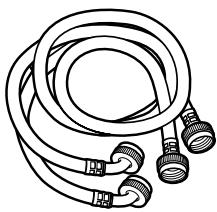GE WCXH208 - PARTS SUPPLIED - 1