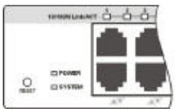 COMET LABS GSM448R - Face arrêté du switch - 1