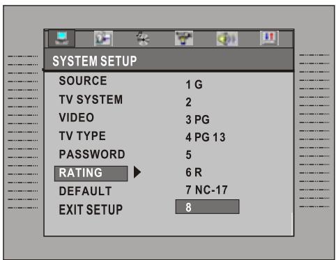 TAMASHI DHT-I5000 - CONTROLE PARENTAL - 1