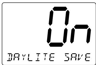 RADIOLA JMC RT-2500 - To set DAYLIGHT SAVINGS On/Off - 3