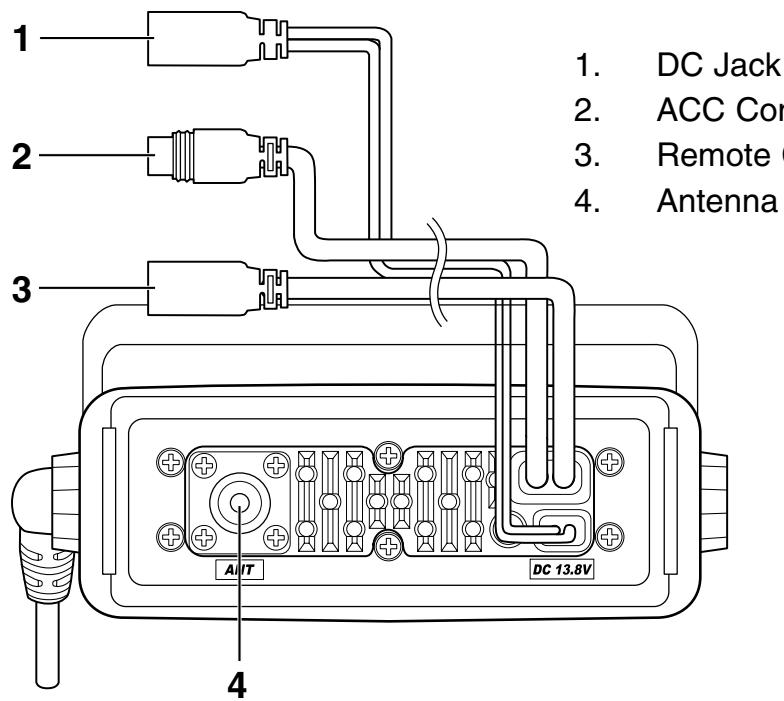 RADIOLA JMC RT-2500 - Front panel/Microphone - 2