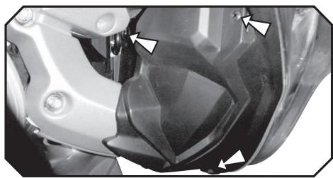 BENELLI R160 - Remplacement ampoule phare avant - 1