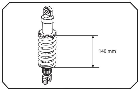 BENELLI R160 - Réglage suspension avant hydraulique de compression périphérique de freinage - 2