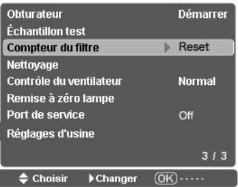 LOGICOM-SANYO PLV-Z3000 - Compteur du filtré - 2