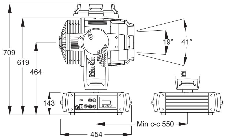 MARTIN MAC TW1 - Dimensions - 2
