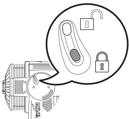 MARTIN MAC TW1 - Verrouillage du tilt - 1