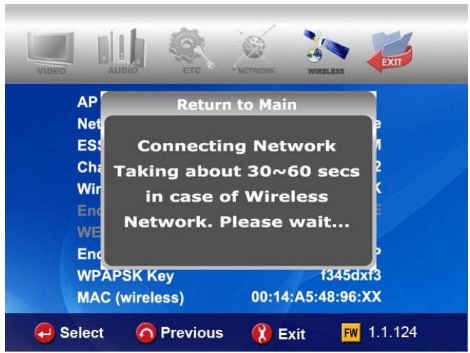 CIBOX WIRELESS CINE BOX HD - Contrôlez l'activation de l'iconde du RÉSEAU - 2