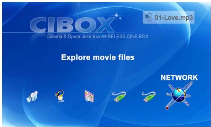 CIBOX WIRELESS CINE BOX HD - Contrôlez l'activation de l'iconde du RÉSEAU - 3