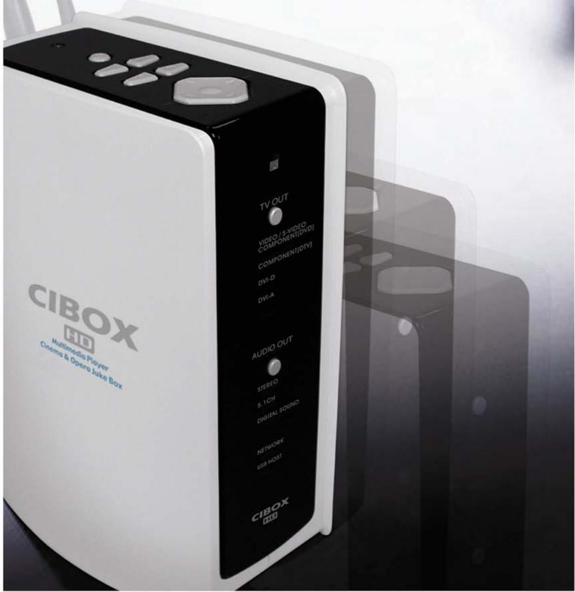 CIBOX WIRELESS CINE BOX HD - Manuel de l'utilisateur - 1