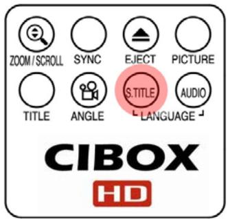 CIBOX WIRELESS CINE BOX HD - Sélection de la langue de plusieurs sous-titrages - 1