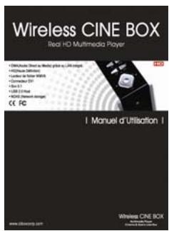 CIBOX WIRELESS CINE BOX HD - Les éléments suivants sont contenus dans l'emballage du WIRELESS CINE BOX - 4