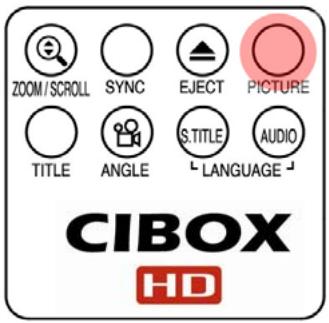 CIBOX WIRELESS CINE BOX HD - Réglage des couleurs de l'écran - 1