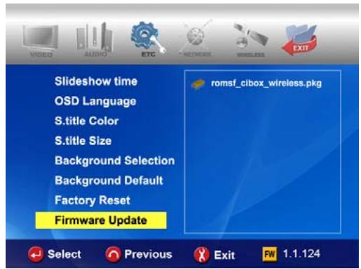 CIBOX WIRELESS CINE BOX HD - Procurez-vous le dernier microprogramme afin de profiter des nouvelles fonctionnalités et de l'amélioration des fonctions. - 1