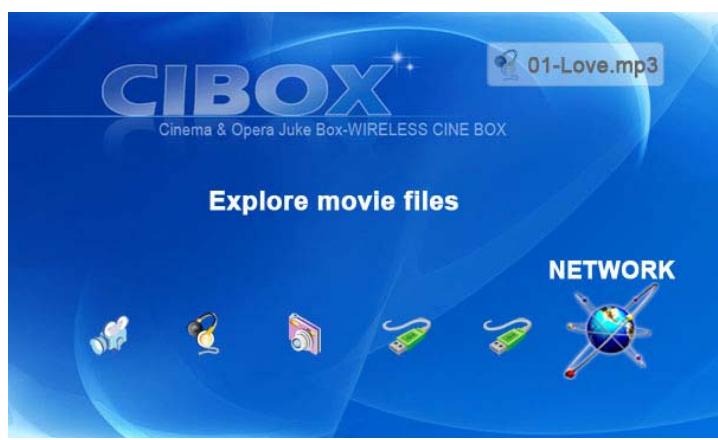 CIBOX WIRELESS CINE BOX HD - Enregistrez les paramètres et revenez au menu principal. - 4