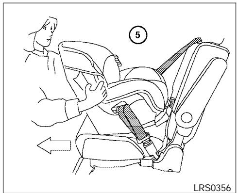 INFINITI IWZW - Orientévers l'arrière-étape 4 - 1