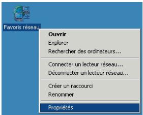 OLITEC SX 200 - Paramétrage du réseau pour PC / windows 2000 PRO - 1