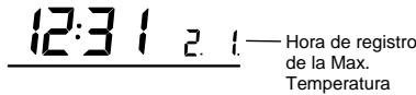 LA CROSS TECHNOLOGY WS-9080U-IT - VISUALIZATION DE LOS MINIMOS Y MAXIMOS REGISTROS EN EXTERIORES: - 1